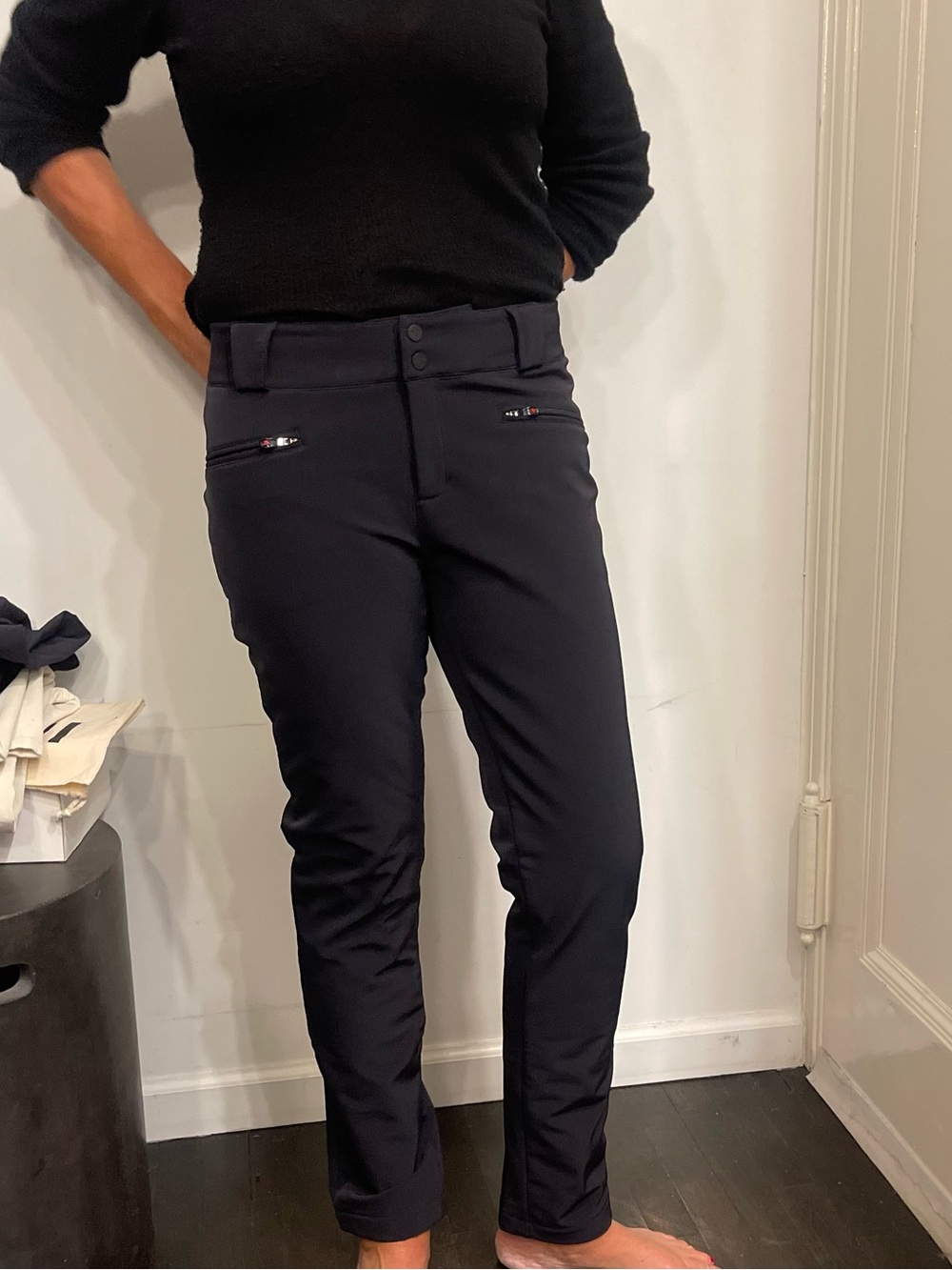 Perfect Moment Black Ski Pants
